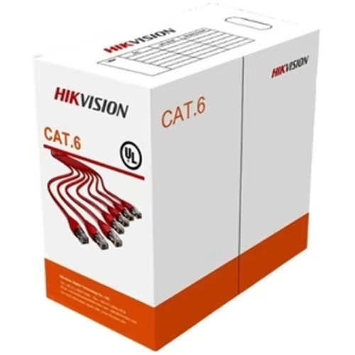 CAVO UTP CAT6 RAME 0,53MM 24AWG LSZH CPR PVC BIANCO - HIK 307400303