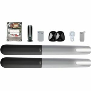 KIT CANCELLO BATTENTE 24V 4MT MAX RAY4024 CON CENTRALE +KUBE - KEY 900KRAY4024EK