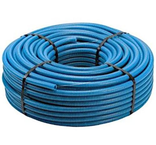 TUBO FLESSIBILE CORRUGATO D.25 AZZURRO MT50 - ETN ECTC1525BL