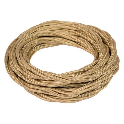 CAVO TRECCIA SETA ORO 3G1,5 FRRTX MAT.50MT - FME 93948