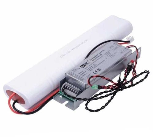 KIT DRIVER EMERGENZA LED CON BATTERIA NI/CD 12V 2,5AH 1H - 3SE EMLED10/160 2500