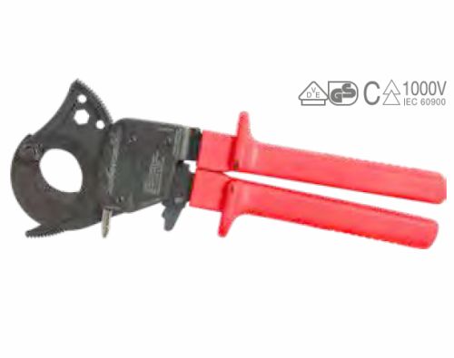 TRANCIACAVI ISOLATO A CREMAGLIERA PER CAVI D. 34MM MAX - INR 1604034