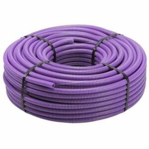 TUBO FLESSIBILE CORRUGATO D.25 LILLA - ETN ECTC1525L