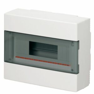 CENTRALINO DA PARETE 12 MOD IP40 BIANCO PORTA TRASPARENTE - ETN EC60012B