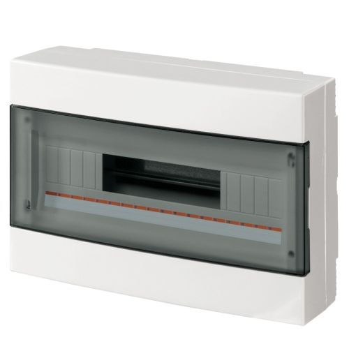 CENTRALINO DA PARETE 18 MOD IP40 BIANCO PORTA TRASPARENTE - ETN EC60018B
