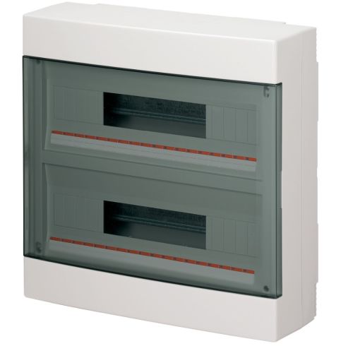 CENTRALINO DA PARETE 36 MOD IP40 BIANCO PORTA TRASPARENTE - ETN EC60036B
