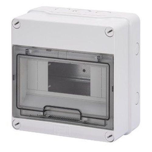 CENTRALINO DA ESTERNO 8 MOD. IP55 CON PORTELLO TRASPARENTE - GEW GW40003