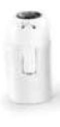 PORTALAMPADE E14 LISCIO BIANCO - RLC RO0875