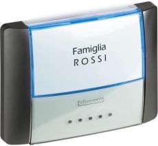 IDROBOX - PULSANTE TARGA IP55 ANTRACITE - BTI 26108L