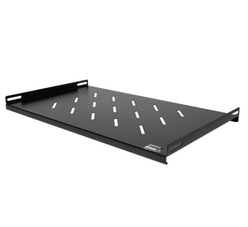 MENSOLA ESTRAIBILE PROF. 280MM 1U 4PUNTI PER RACK 19" NERO - MHC AR-64FSB