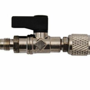 RUBINETTO A SFERA PER TUBI DI CARICA DA 5/16"F.SAE X 1/4"M.S - TGS 00000011463