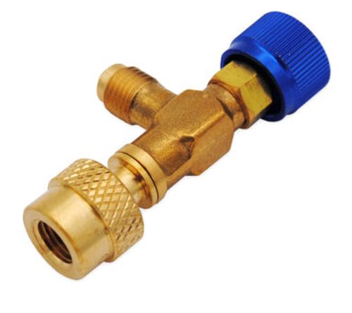RUBINETTO PREMI VALVOLA BLU 1/4" SAE M. X 5/16" SAE F. - TGS 00000011631