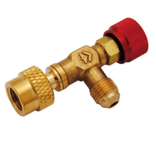 RUBINETTO PREMI VALVOLA ROSSA 5/16" SAE M. X 5/16" SAE F. - TGS 00000011632