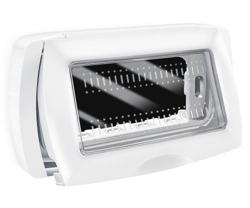 Placca autoportante IP55 4mod.MiVida bi. - ETN ECMV66114B