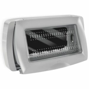 Placca autoportante IP55 4mod.MiVida gr. - ETN ECMV66114G