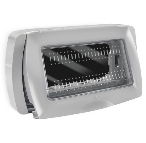 Placca autoportante IP55 4mod.MiVida gr. - ETN ECMV66114G