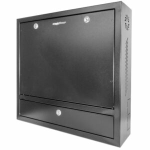 BOX SI SICUREZZA IN METALLO 58X55X15CM NERO - MHC AR-BOX581555B