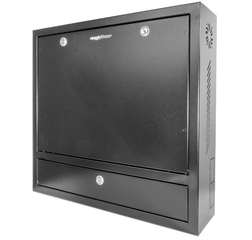BOX SI SICUREZZA IN METALLO 58X55X15CM NERO - MHC AR-BOX581555B