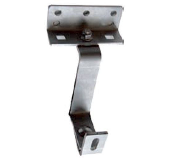 STAFFA REGOLABILE CON PIASTRA ACCIAIO INOX A.304 SPESS.5MM - ORB OB620223