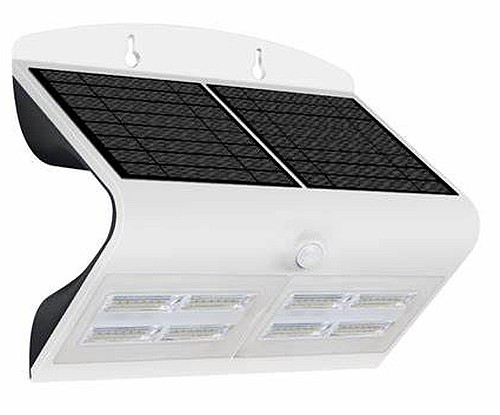 APPLIQUE LED 6,8W 4000K 750LM PANNELLO SOLARE E SE.MOVIMENTO - CUY ACSB-681240