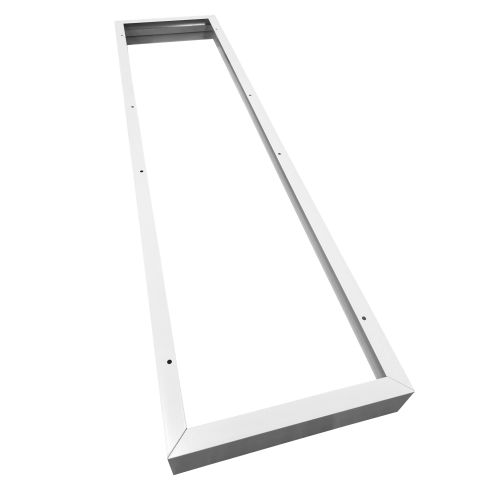 CORNICE PER PANNELLO LED 30X120 H.7CM BIANCA MONTAG.SOFFITTO - DRL LPLAFO301207