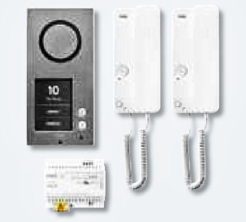 KIT BIFAMILIARE AUDIO MIKRA 2V - UTD 1183/632