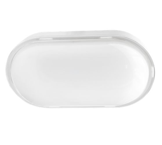 PLAFONIERA LED OVALE 24W 4000K 2700LM IP65 BIANCA - CUY SMO-242740
