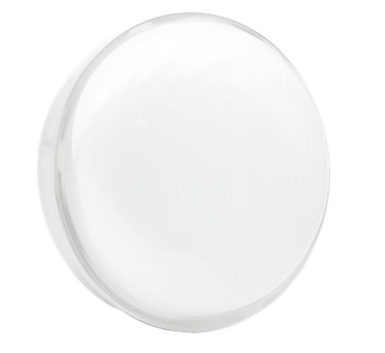 PLAFONIERA LED ROTONDA 24W 4000K 2550LM D.220 IP65 BIANCA - CUY SMR-242240