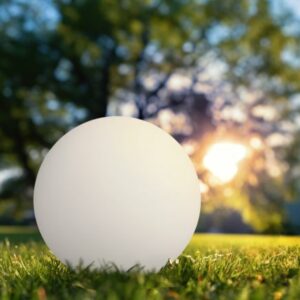 LAMPADA LED SOLARE A BOLLA 0,9W 3000K/RGB D.400 IP44 DIMMER. - CUY BLL-044000