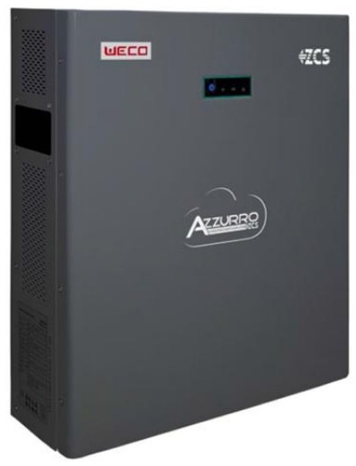BATTERIA WECO HV AL LITIO 6KWH 10YW - ZZT-BAT-6KWH-W - ZCS ZS-BAT-6WH