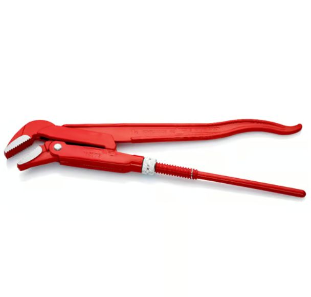 GIRATUBI CON GANASCE A 45° 570MM ROSSA - KNI 83 20 020