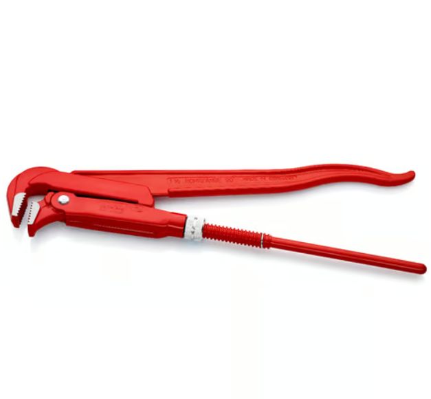 GIRATUBI CON GANASCE A 90° 560MM ROSSA - KNI 83 10 020