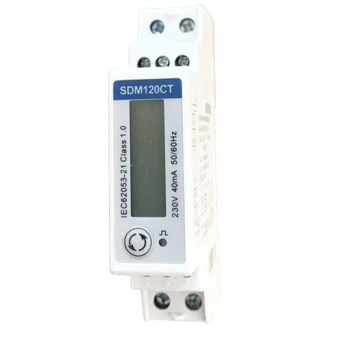 ENERGY METER MONOFASE CON TA 100A - DTSU666 - - GRW GWEM1PTA