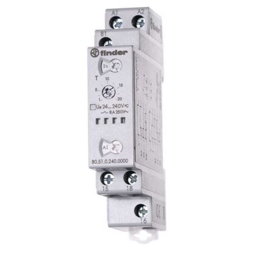TEMPORIZZATORE MULTIFUNZ.24/240V 8A - FIN 805102400000
