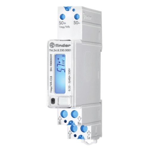 CONTATORE ENERGIA 40A SOLO KW MONOFASE - FIN 7M2482300001