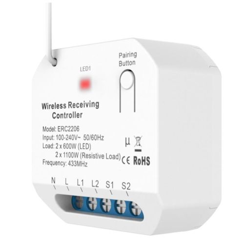 ATTUATORE WIFI CON CONTATTI PULITI - NUV 9327
