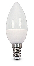 LAMPADA OLIVA LED 5,3W E14 3000K 400LM OPALE - DRL CC3735WF