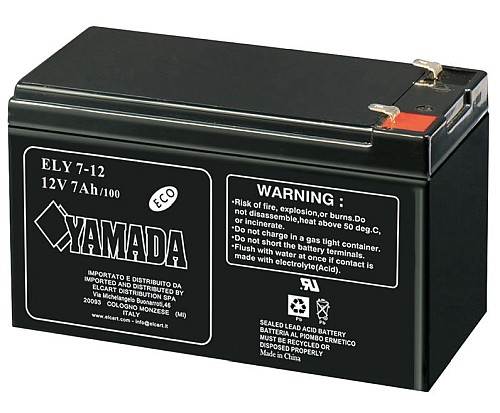 BATTERIA 12V 7AH AL PIOMBO ( 23728 ) - ERT 300610000
