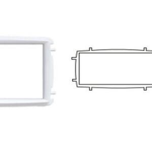 LIFE - ADATTATORE PER SUPPORTO LIFE 4 MOD. BIANCO - NUV 2981/4/WH