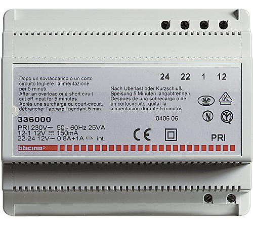 ALIMENTATORE X CITOF.PIVOT- - BTI 336000