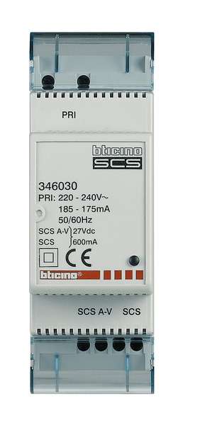ALIMENTATORE COMPATTO 2DIN 230V - BTI 346030