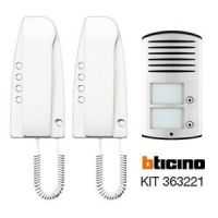 KIT CITOFONICO SPRINT PARETE BIFAMILIARE - BTI 363221