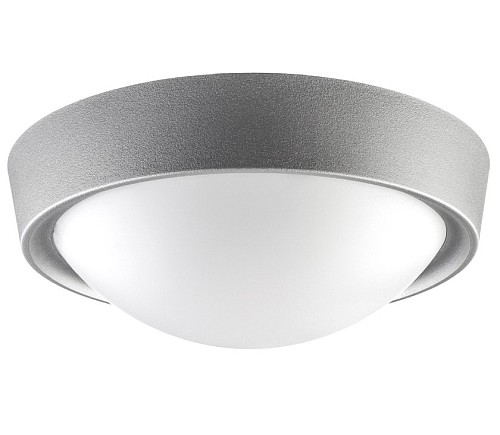 PLAFONIERA SOFF. MAYA 15W 230V GRIGIA - MCA 40365
