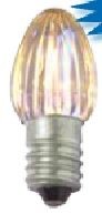 LAMPADA 14V E14 2 LED BIANCO CALDO - TEC T14VL2BC