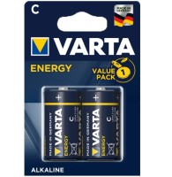 BATTERIA 1/2 TORCIA ALKALINA ENERGY BL.2 - VAT 4114