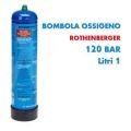 BOMBOLA OSSIGENO 1LT 120BAR - ROT 35741