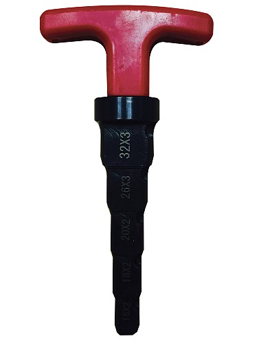 CALIBRATORE SVASATORE DA 16-18-20-26-32MM - TCOM CAL1632