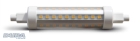 LAMPADA LED R7S 10W 117MM 1250LM 2700K 360° 220-240V - DRL L1981W