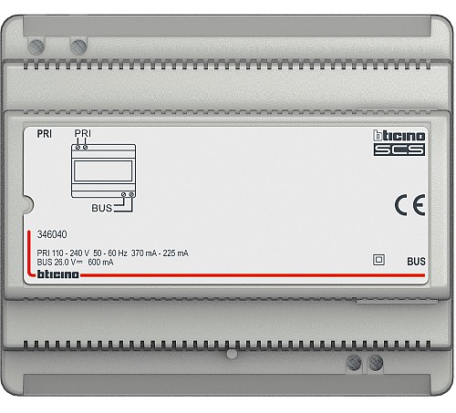 ALIMENTATORE ECO PER IMPIANTI AUDIO 2 FILI - BTI 346040