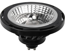 LAMPADA LED M16 16W SPOT111 GU10 25/45° 4000K CORPO NERO - MCA 21398